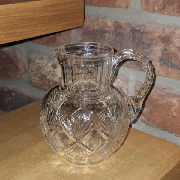 Vintage krysztalowy dzbanek