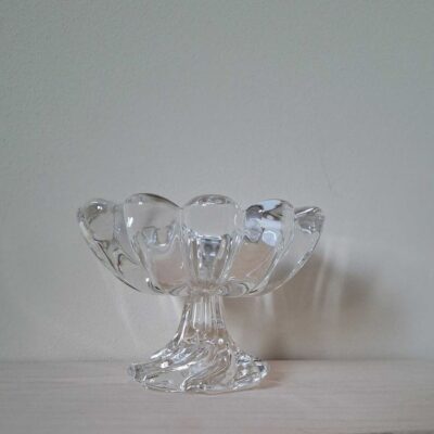 Szklana bombonierka - patera do słodyczy