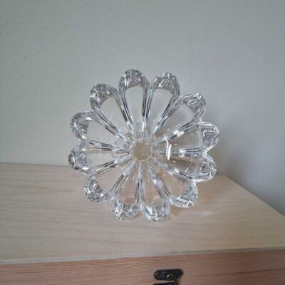 Szklana bombonierka - patera do słodyczy