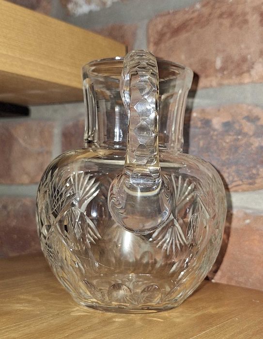 Vintage krysztalowy dzbanek