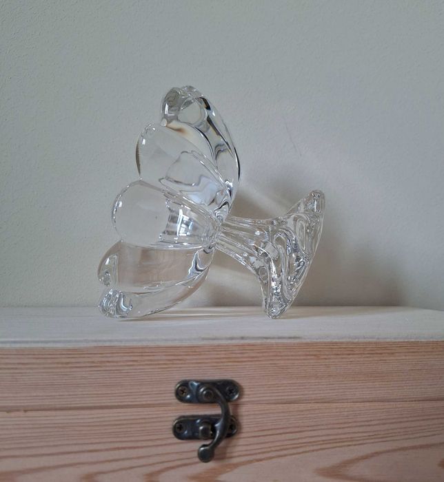 Szklana bombonierka - patera do słodyczy