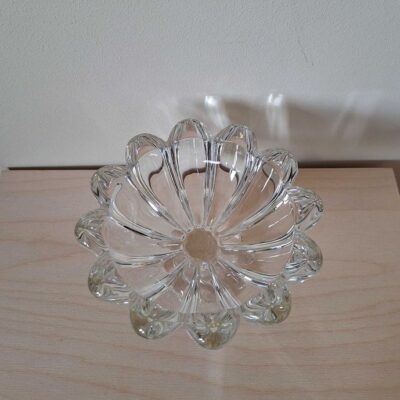 Szklana bombonierka - patera do słodyczy