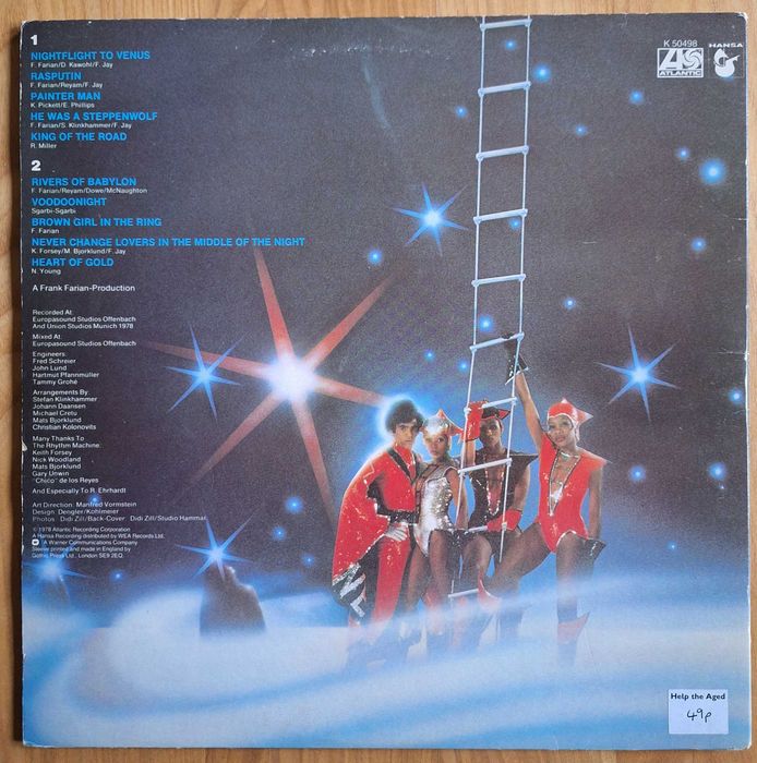 BoneyM- Nightflight To Venus 1978 - winyl