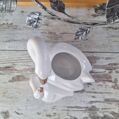 20260319_134125 Dekoracyjna porcelanowa osłonka łabędzie