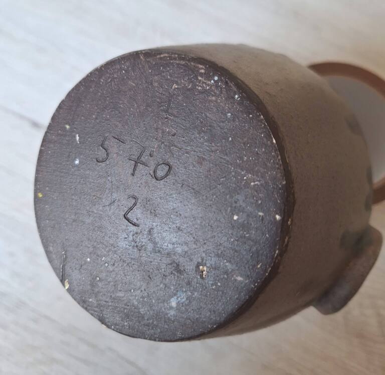 Wazon ceramiczny Fat lava