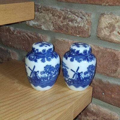 Zestaw japońskich pojemników do herbaty