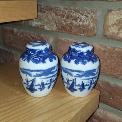 Zestaw japońskich pojemników do herbaty