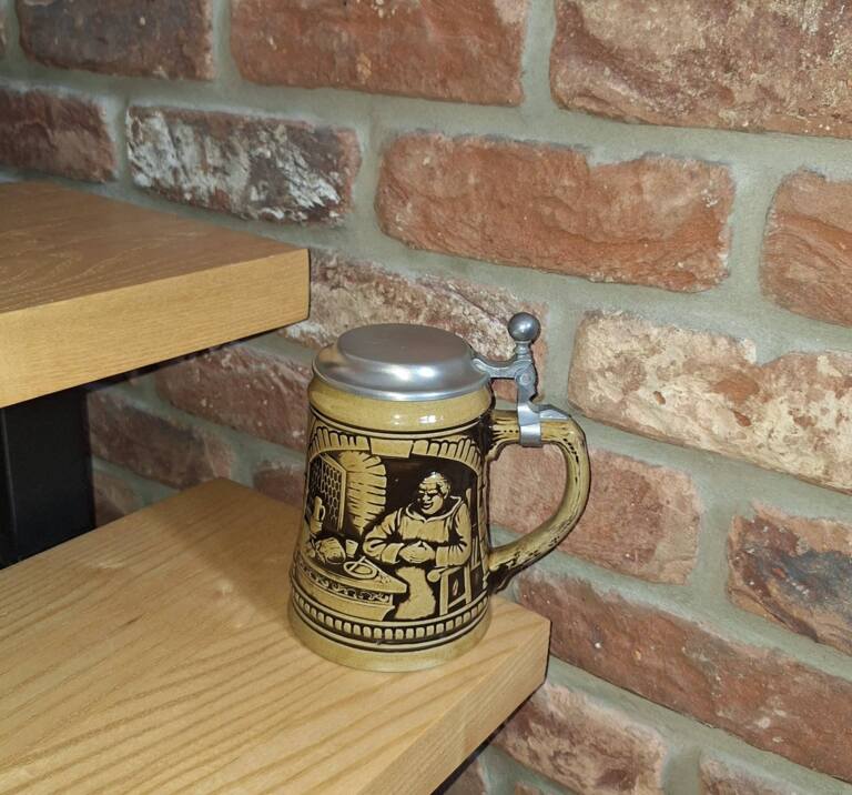 Vintage kufel ceramiczny