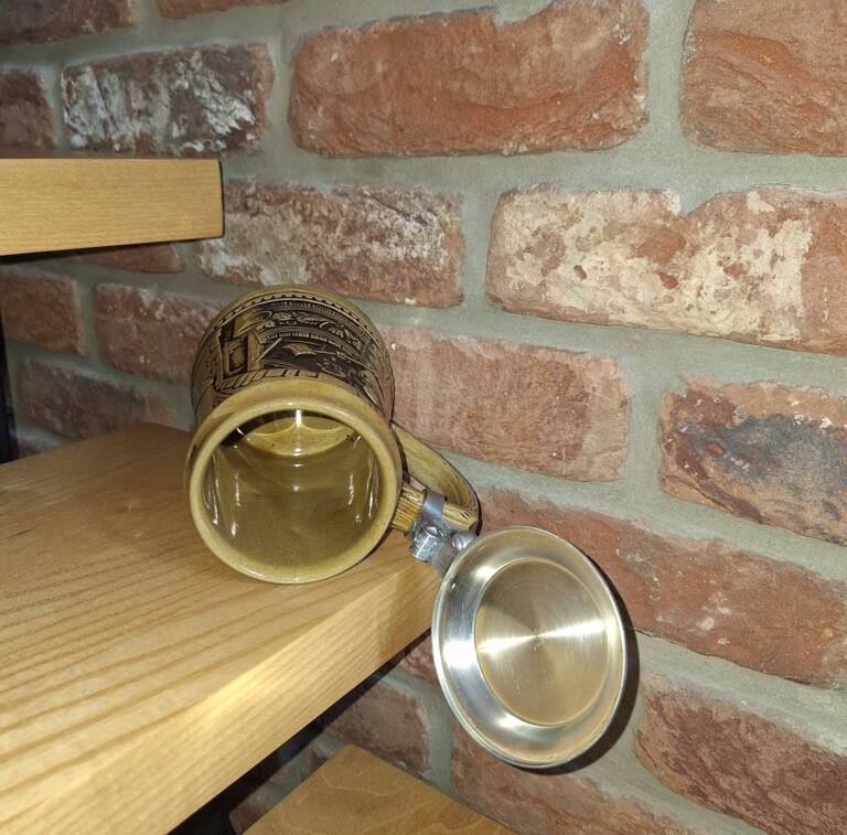 Vintage kufel ceramiczny