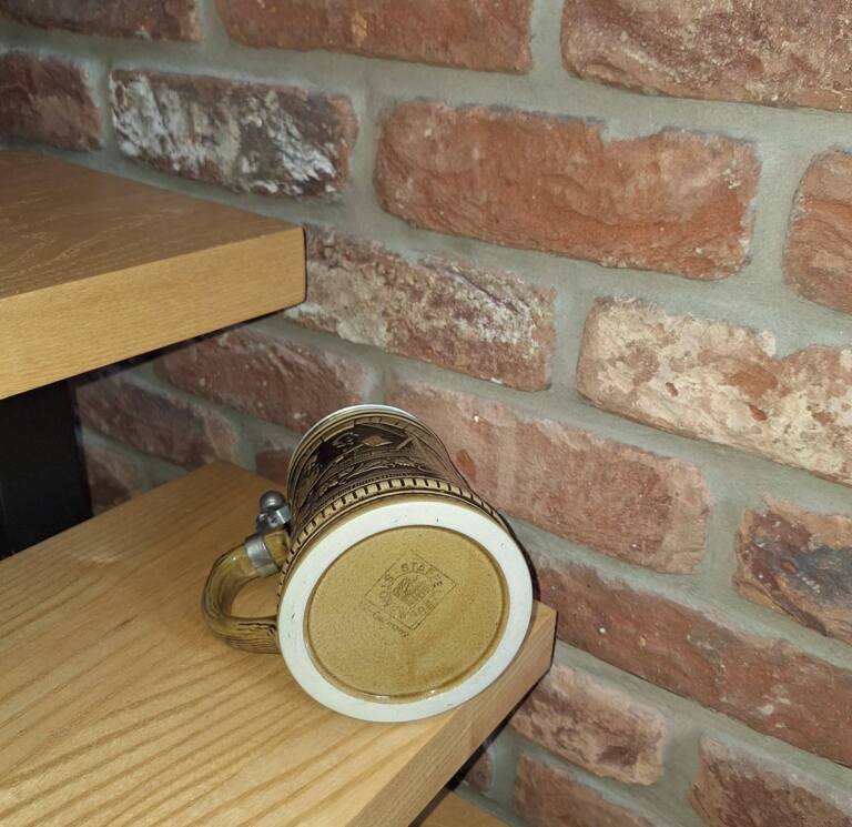 Vintage kufel ceramiczny