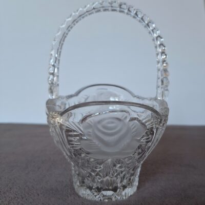 Koszyk z kryształu ołowiowego Anna Hutte Bleikristall