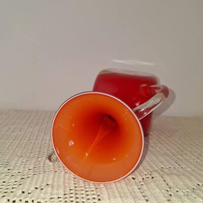 Szklany wazon Opalina Fiorentina