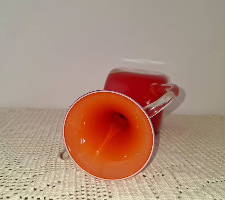 Szklany wazon Opalina Fiorentina