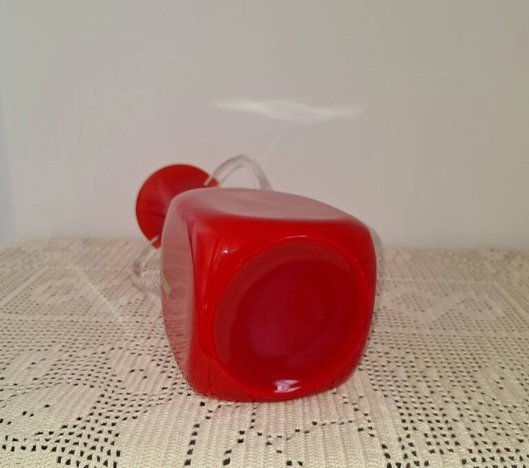 Szklany wazon Opalina Fiorentina