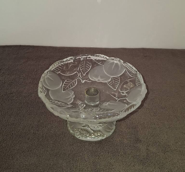 Szklana patera owocarka WMF