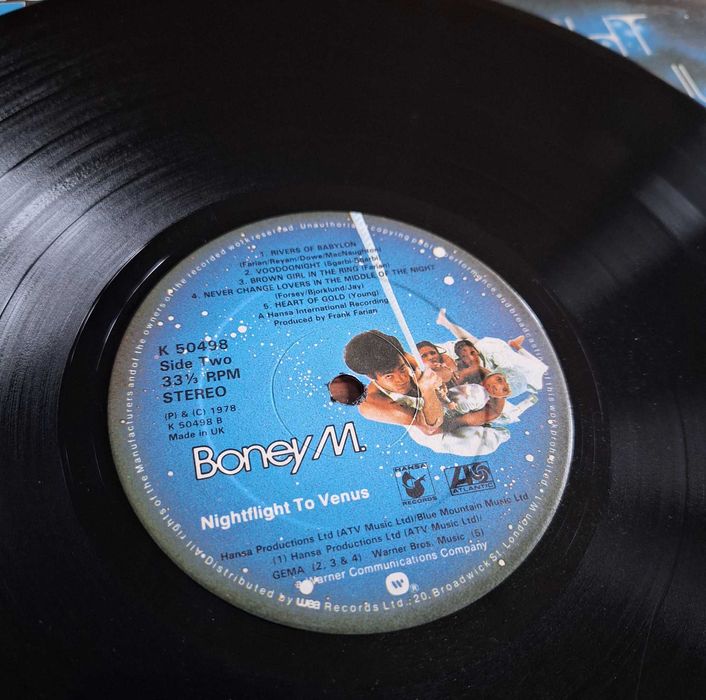 BoneyM- Nightflight To Venus 1978 - winyl
