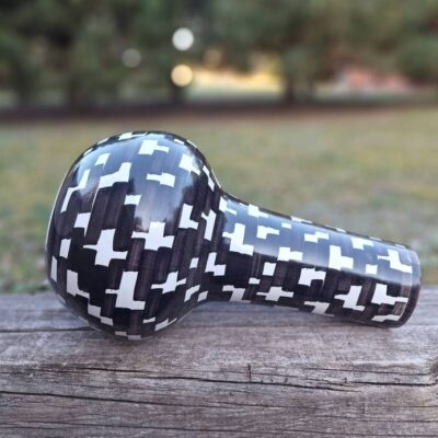 Wazon ceramiczny wzór geometryczny