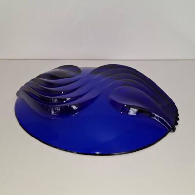 Szklana kobaltowa patera misa Luminarc