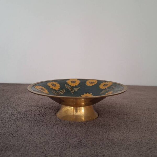 Vintage patera z mosiądzu