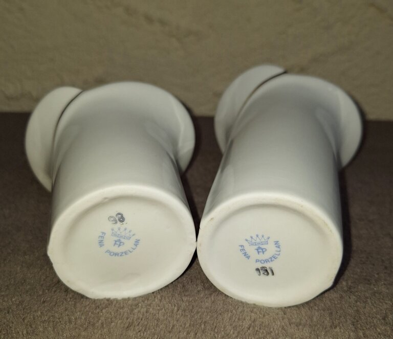 Porcelanowe wazoniki Fena Porzellan