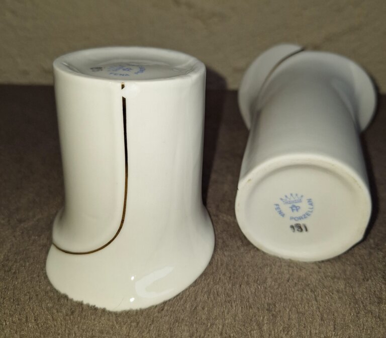 Porcelanowe wazoniki Fena Porzellan