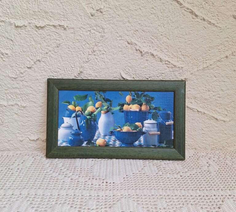 Mały obrazek martwa natura