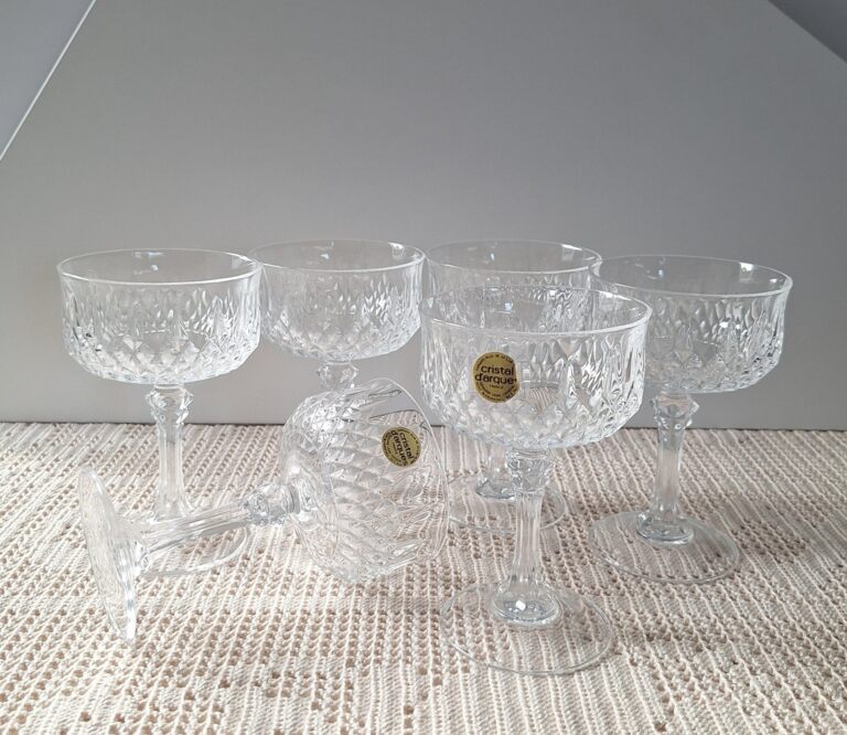 20260425_183726 Luksusowy Zestaw Kryształowych Kieliszków Cristal d'Arques