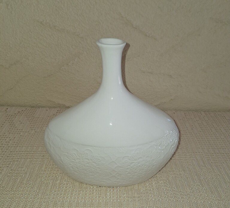 20260428_172225 Rosenthal Studio-Line Wazon Porcelana z Kwiatowym Reliefem