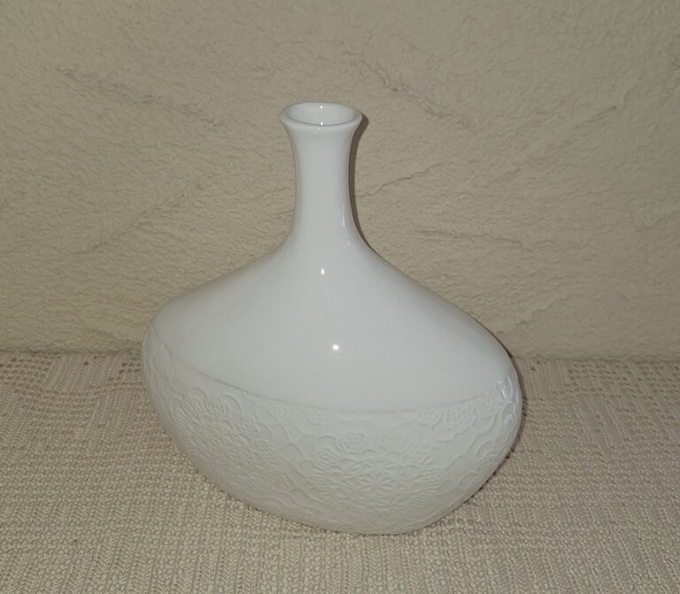 20260428_172850 Rosenthal Studio-Line Wazon Porcelana z Kwiatowym Reliefem