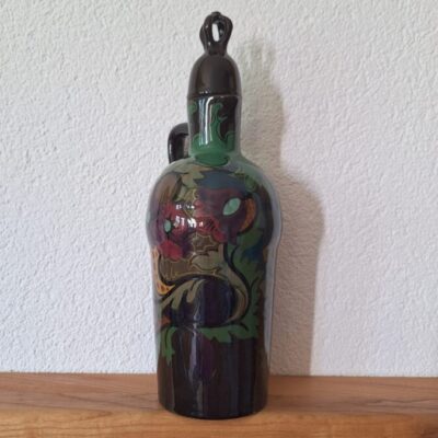 Zabytkowa Karafka Ceramiczna Styl Art Nouveau Gouda Holland