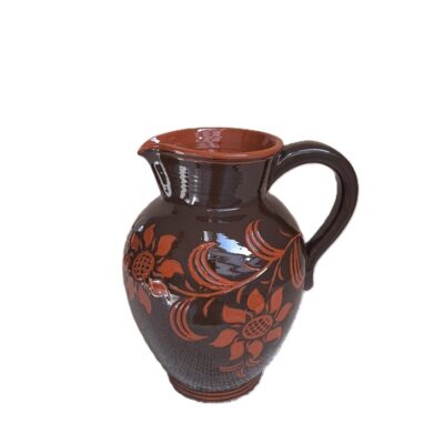 20260510_164620 Kultowy Dzbanek Ceramiczny PRL – Motyw Słoneczników