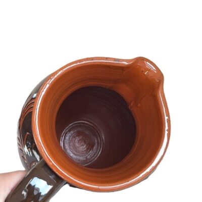 20260510_165406 Kultowy Dzbanek Ceramiczny PRL – Motyw Słoneczników