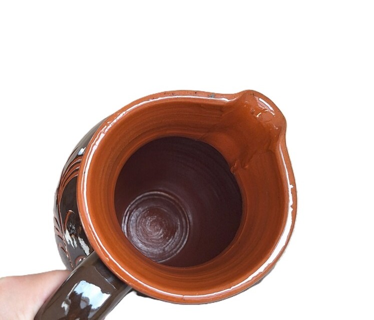 20260510_165406 Kultowy Dzbanek Ceramiczny PRL – Motyw Słoneczników