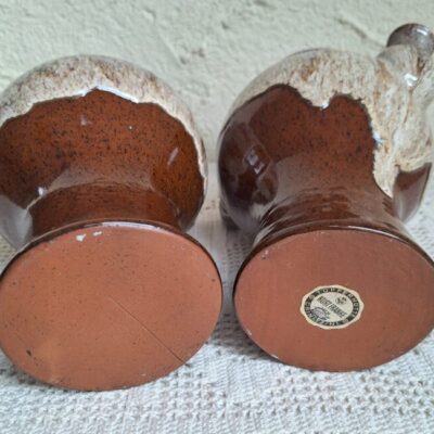 Vintage Zestaw Ceramiczny Wazon i Dzbanek Kurt Franke