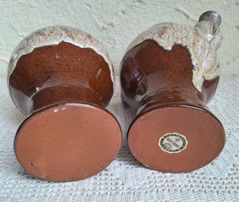 Vintage Zestaw Ceramiczny Wazon i Dzbanek Kurt Franke