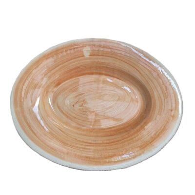 Półmisek Ceramiczny – Rustykalna Elegancja w Kolorze Terakoty