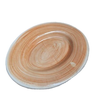 Półmisek Ceramiczny – Rustykalna Elegancja w Kolorze Terakoty