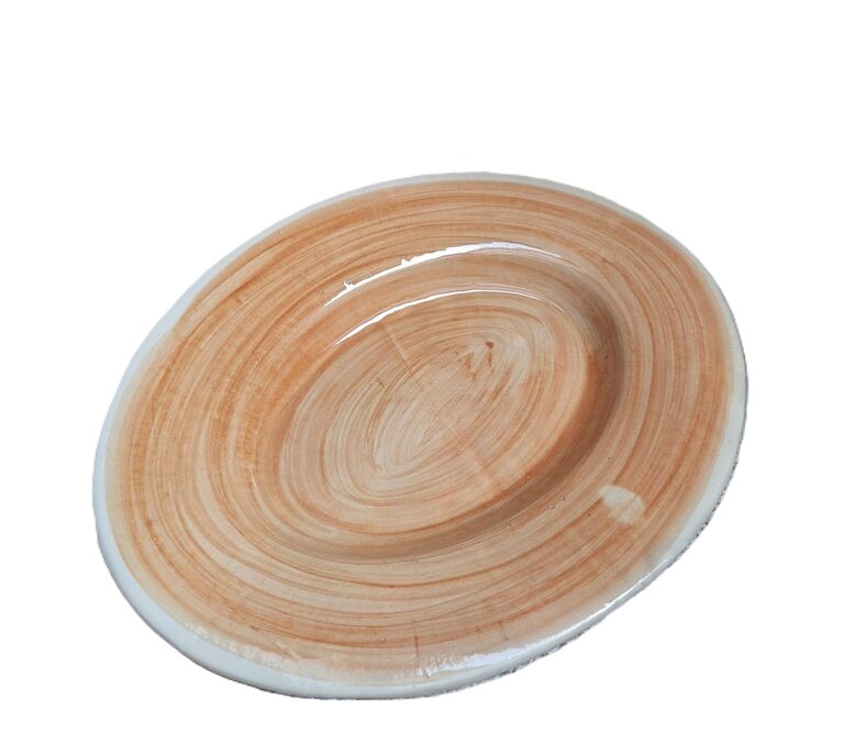 Półmisek Ceramiczny – Rustykalna Elegancja w Kolorze Terakoty