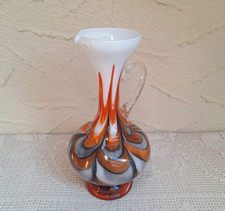 Włoski Wazon / Dzbanek VB Opaline Florence – Vintage lata 70.