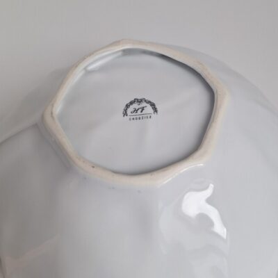 Stara Porcelanowa Patera Ozdobna „Liść Klonu” – Chodzież