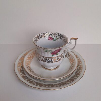 Eleganckie Trio Śniadaniowe – Vintage L.B. Poland