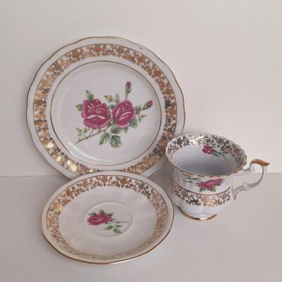 Eleganckie Trio Śniadaniowe – Vintage L.B. Poland