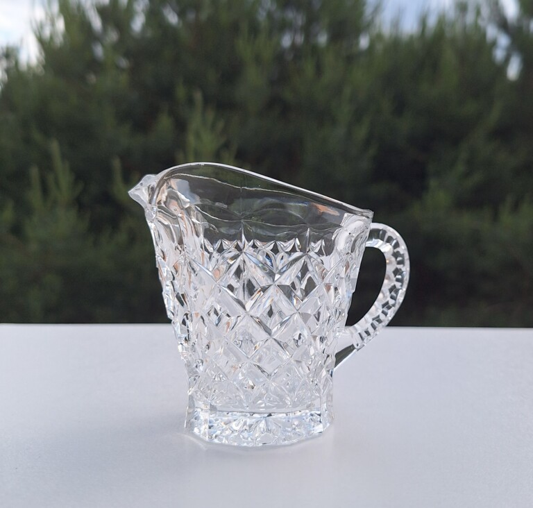Elegancki Kryształowy Mlecznik Bohemia Crystal (Czechy)