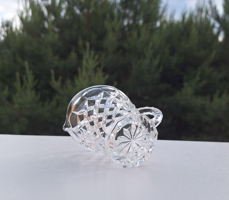 Elegancki Kryształowy Mlecznik Bohemia Crystal (Czechy)
