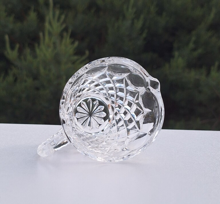 Elegancki Kryształowy Mlecznik Bohemia Crystal (Czechy)