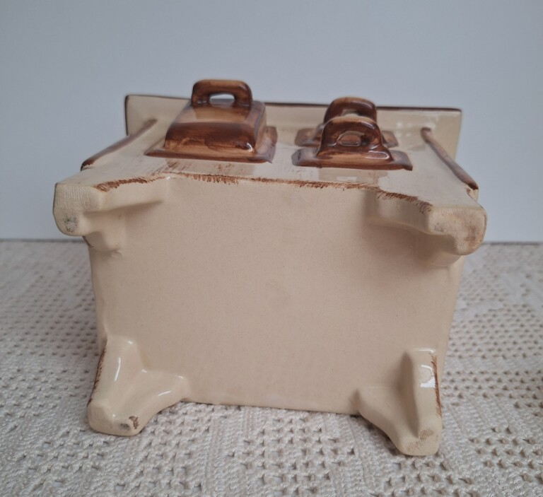 Ceramiczny Podgrzewacz W Kształcie Pieca Kuchennego
