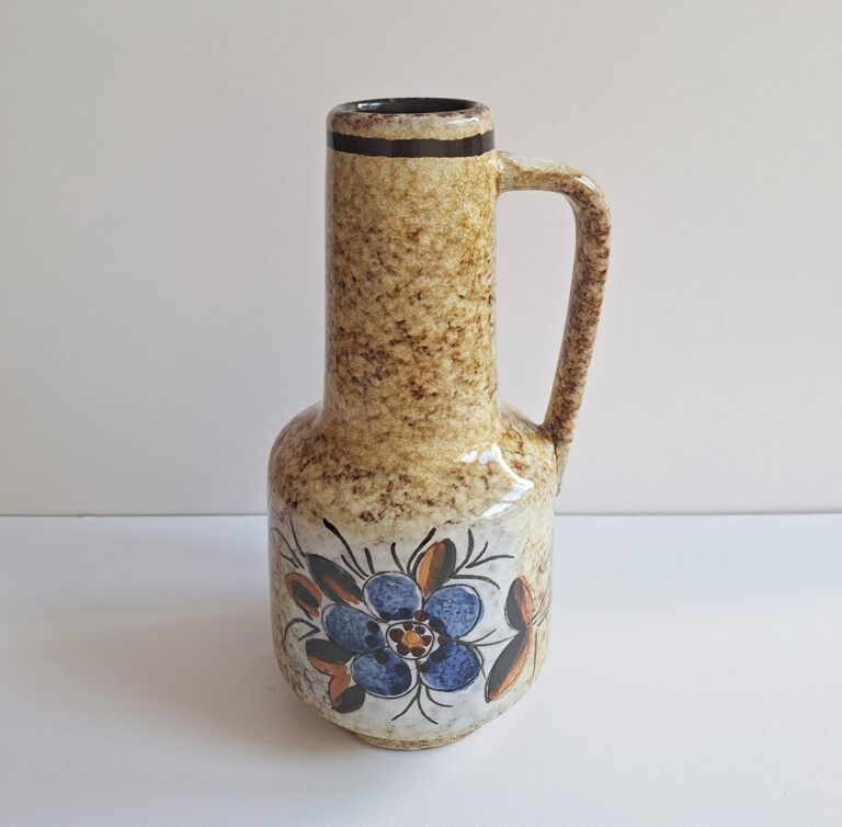 20260617_184312 Wazon Ceramiczny Z Uchem VEB Haldensleben – Model 4070 B
