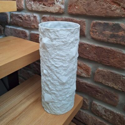 Wazon biskwitowy Hutschenreuther Vintage Op-Art Lata 70. Muszle