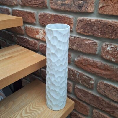 Wazon Thomas Op Art – Biskwitowa Porcelana, Efekt Młotkowania