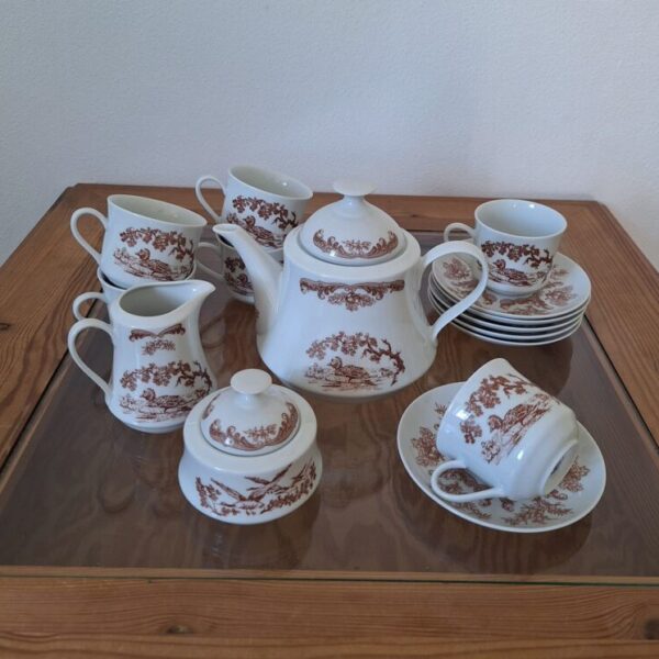 20260702_105450 Serwis Porcelanowy Bohemia ,,Henrieta'' Motyw Łowiecki